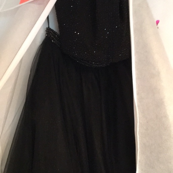 Sherri Hill Black Two Piece Dress - Picture 4 of 8